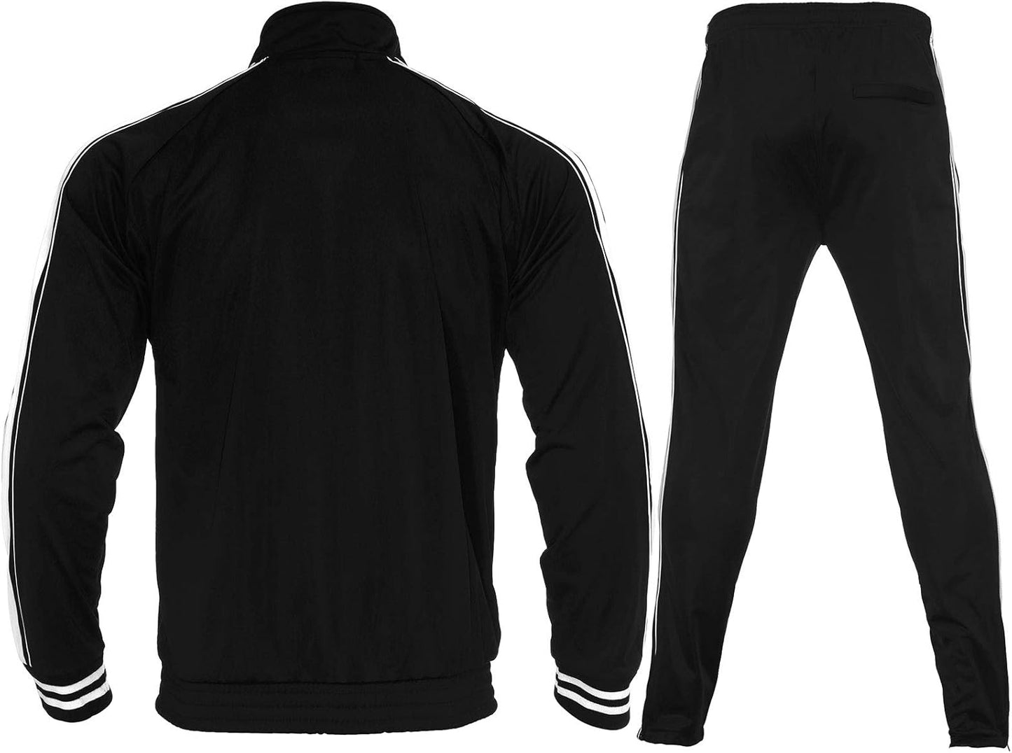 Mens Sweatsuits 2 Piece Casual Athletic Long Sleeve Tracksuit Set Jogging Suit for Running,Exercise,Traning
