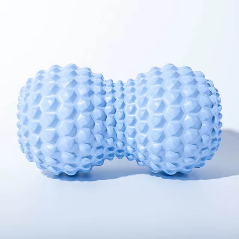 Peanut Massage Ball Double Lacrosse Foot Massage Roller Deep Tissue Muscle Massage Myofascial Release Back Neck Massage Tool