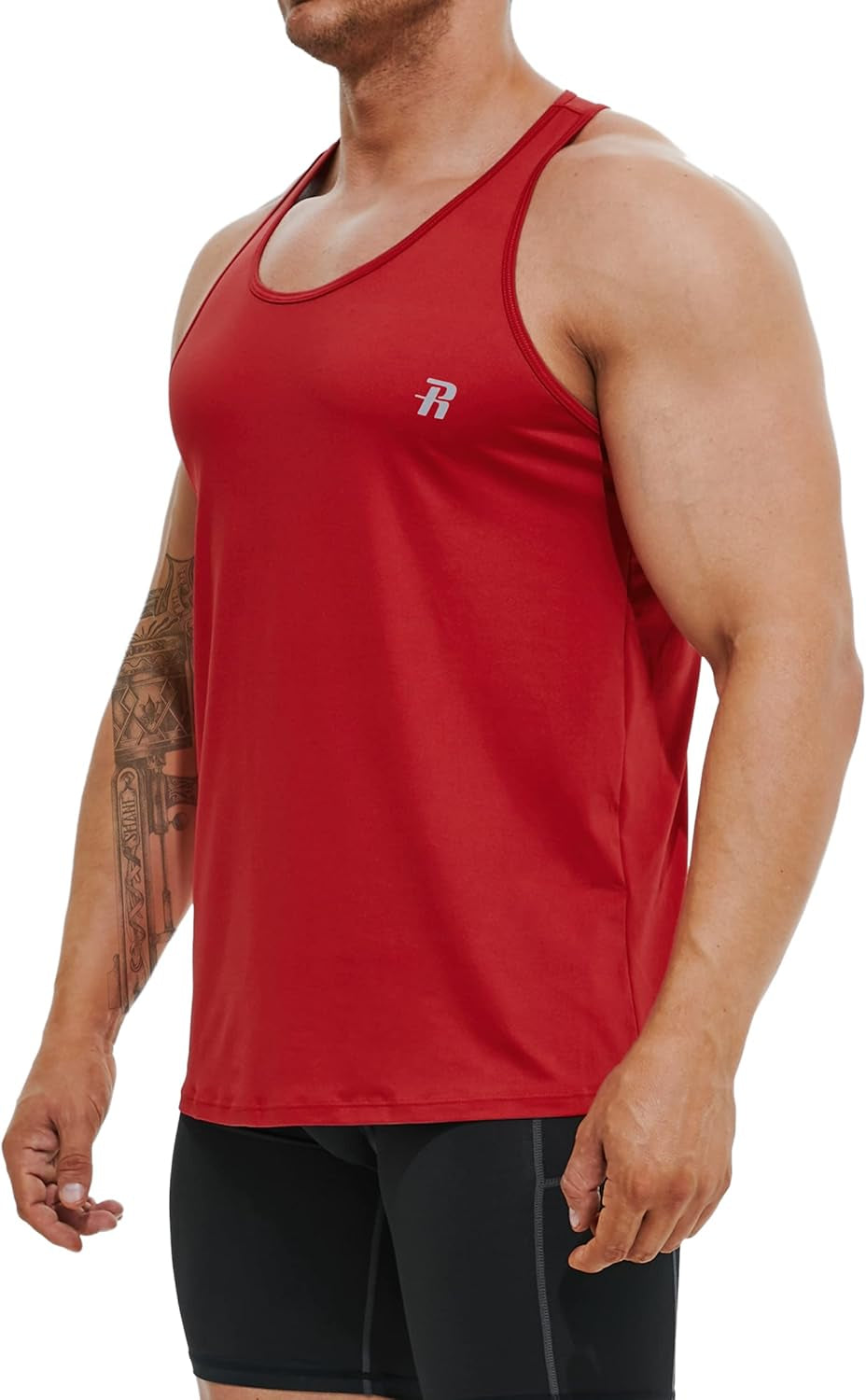 3 Pack Mens Tank Tops Workout Gym Muscle Sleeveless Shirts for Men