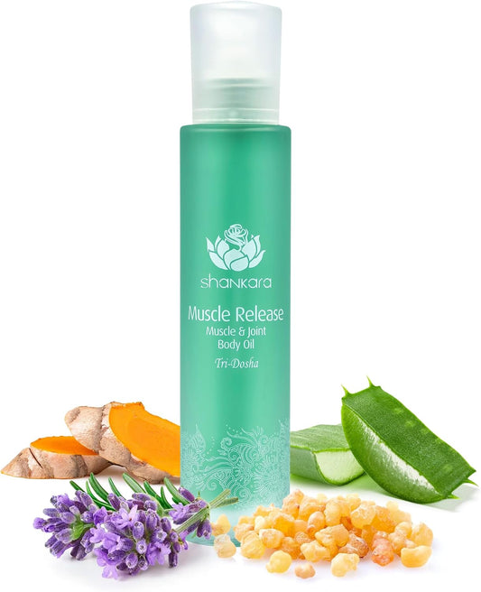 Body Massage Oil for Muscle Relief – Sore Muscle & Joint Care with Lavender & Arnica – Aromatic Oil Massager for Body Relax & Hydration – Body Oil for Women (100 Ml)